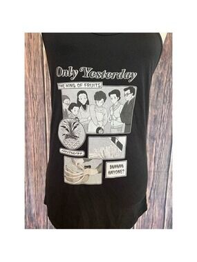 Studio Ghibli Only Yesterday King Of Fruits Girls Tank Top (Med)
